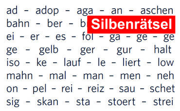 Silbenrätsel