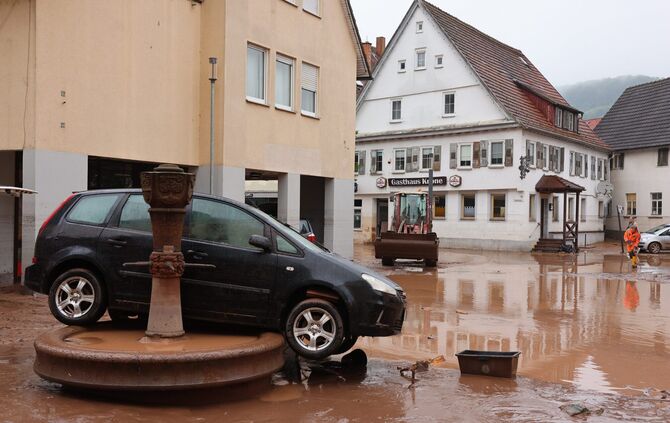 Rudersberg Hochwasser