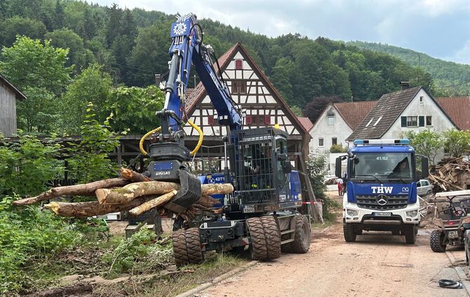 Hochwasser Klaffenbach