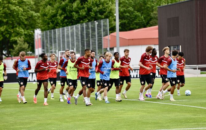 Training beim VfB Stuttgart, Symbolbild, Symbol, VfB-Symbolbild