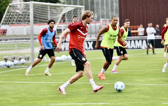 VfB-Stürmer Nick Woltemade