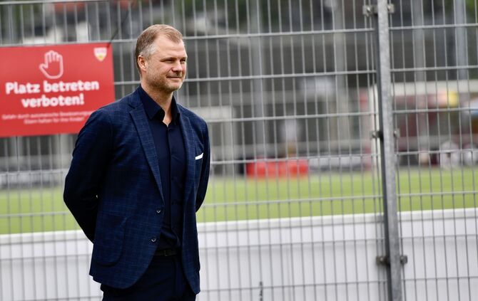 VfB-Sportvorstand Fabian Wohlgemuth