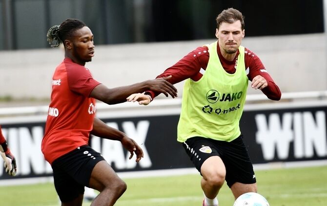 VfB-Stürmer Mohamed Sankoh