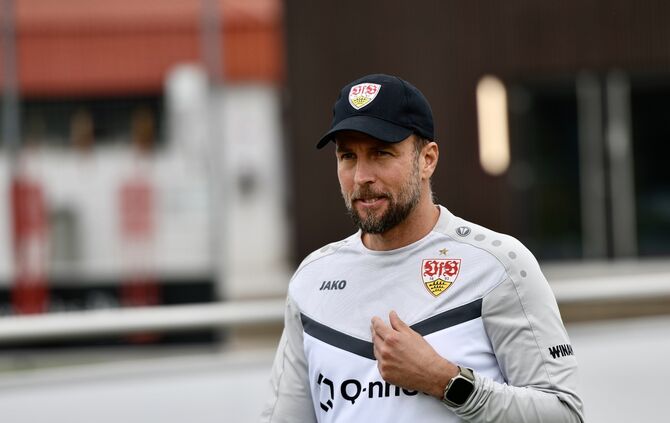 VfB-Trainer Sebastian Hoeneß
