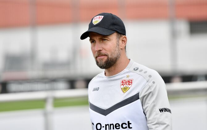 VfB-Trainer Sebastian Hoeneß