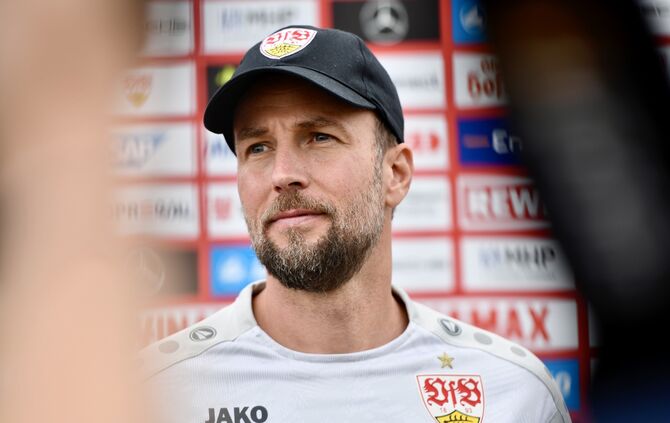 VfB-Trainer Sebastian Hoeneß