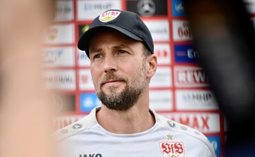 VfB-Trainer Sebastian Hoeneß