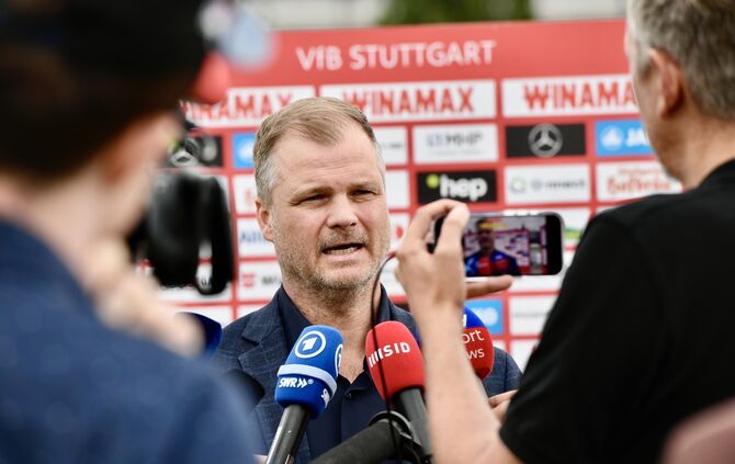 VfB-Sportvorstand Fabian Wohlgemuth