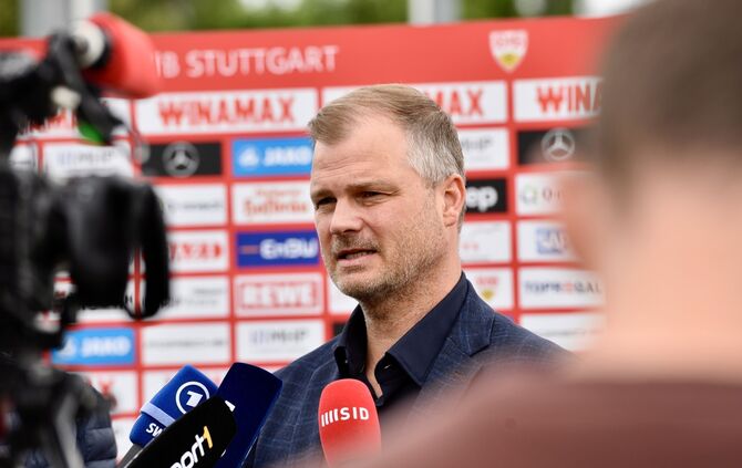 VfB-Sportvorstand Fabian Wohlgemuth