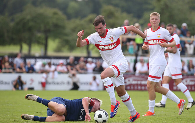 Fußball JAKO-Testspiel: FSV Hollenbach vs. VfB Stuttgart