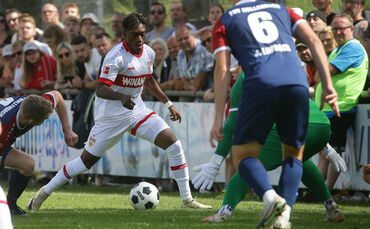Fußball  JAKO-Testspiel: FSV Hollenbach vs. VfB Stuttgart