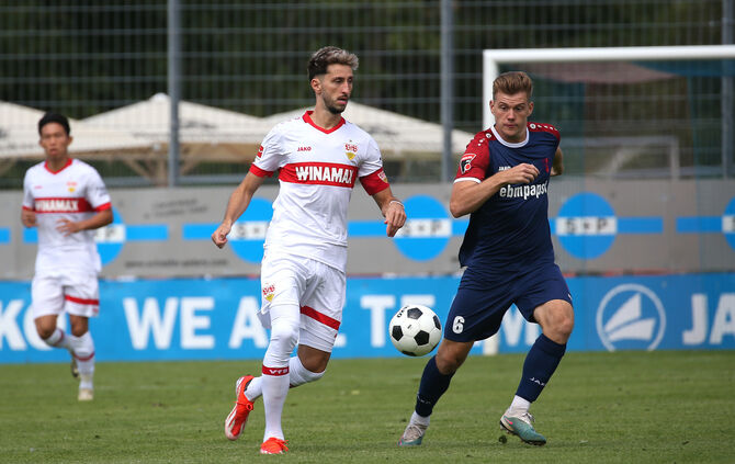 Fußball JAKO-Testspiel: FSV Hollenbach vs. VfB Stuttgart