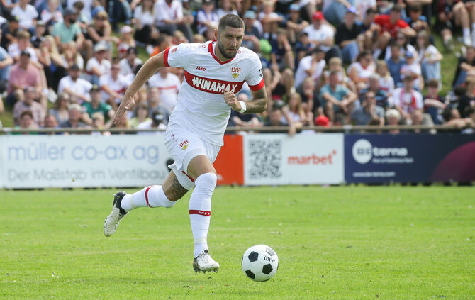 Fußball  JAKO-Testspiel: FSV Hollenbach vs. VfB Stuttgart