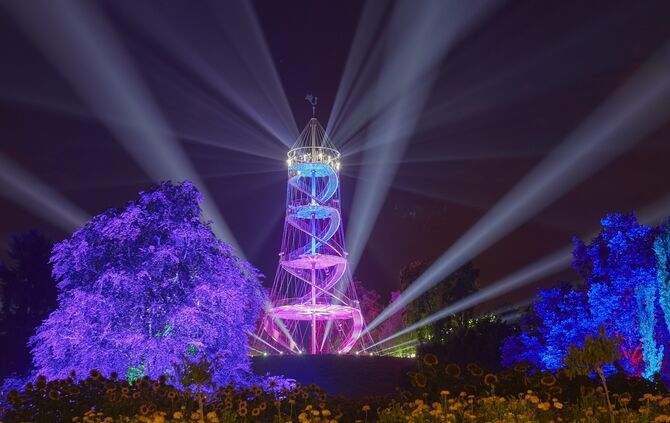 Killesbergturm_Lichterfest_Foto_Isabell Munck