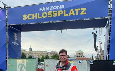 DRK auf dem Schlossplatz