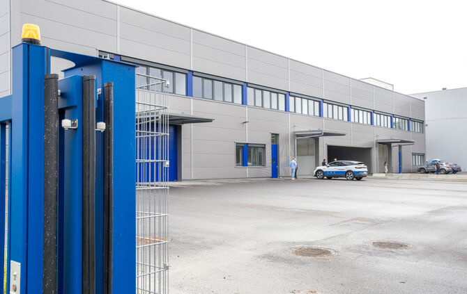 Catalent - neue Lagerhalle wurde eingeweiht, Schorndorf, 12.07.2024.