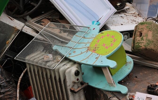 Kinder Hochwasser Trauma