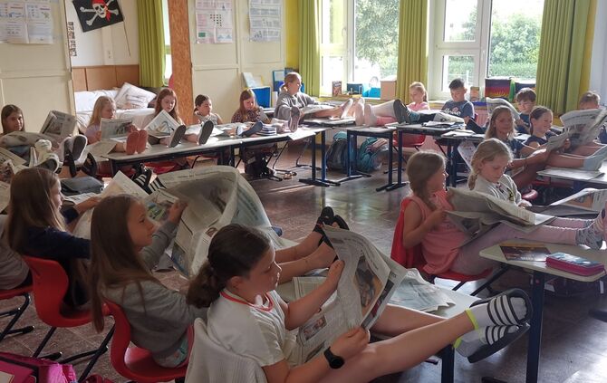 Schüler machen Zeitung