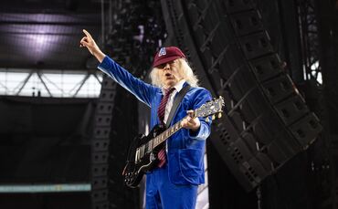 AC/DC performing live at Wembley Stadium, London on 3 July 2024