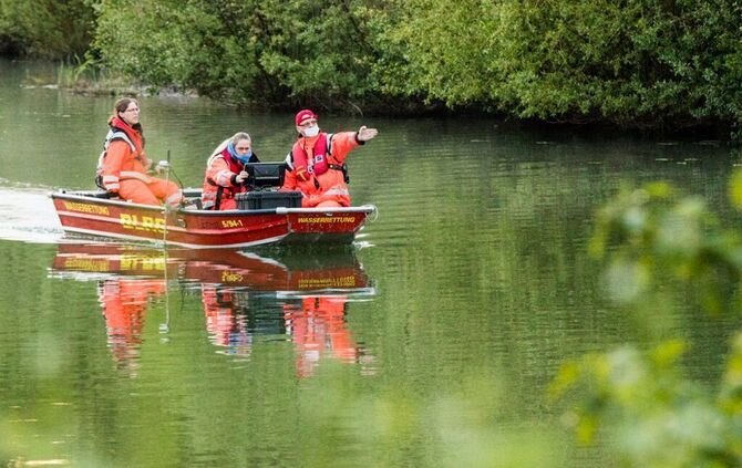 Suchaktion am Plüderhäuser Badesee