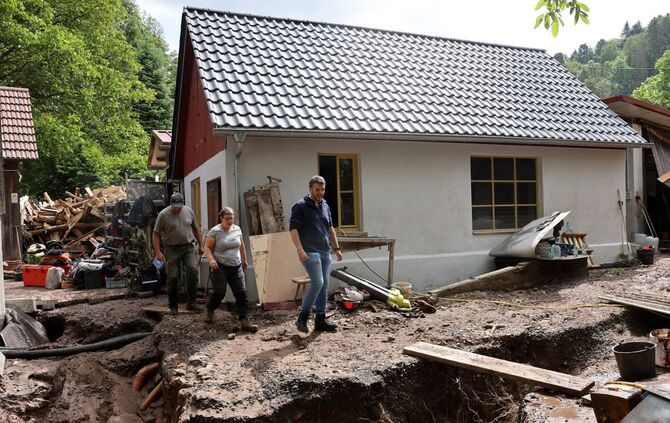 Hochwasser Klaffenbach