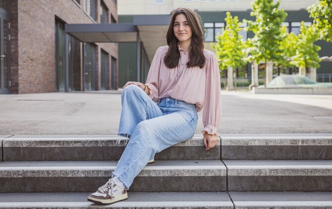 Lori Hillebrand hat das Abitur am Burg-Gymnasium mit 1,0 bestanden