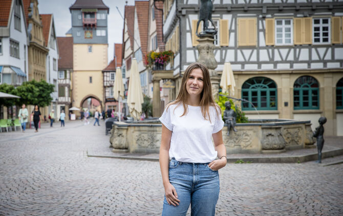 ALi Gemeinderätin Laura Bürkle, Winnenden, 05.08.2024.