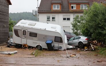 Miedelsbach Hochwasser