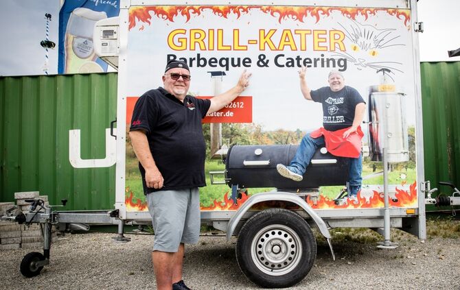 Stadtbiergarten Schorndorf mit Volker Ziesel, 07.08.2024.