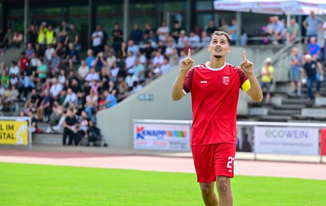 Bleart Dautaj erzielte am ersten Spieltag zwei Tore