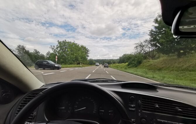 Kreuzung zum Erbachhof