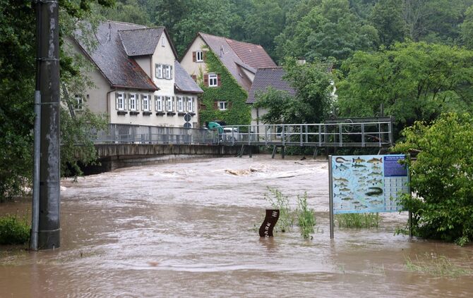 Hochwasser Waiblingen