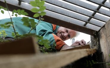 Bruno Lorinser NABU Amphibien Austiegshilfen