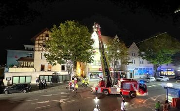 Fellbach Dachstuhlbrand