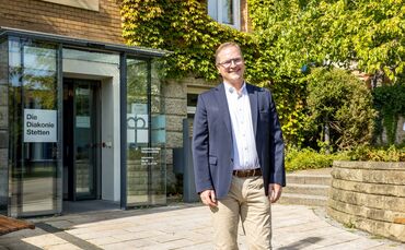 Pfarrer Friedemann Kuttler, stellvertretender Vorstandsvorsitzender und theologischer Vorstand der Diakonie Stetten, 30.08.2024.