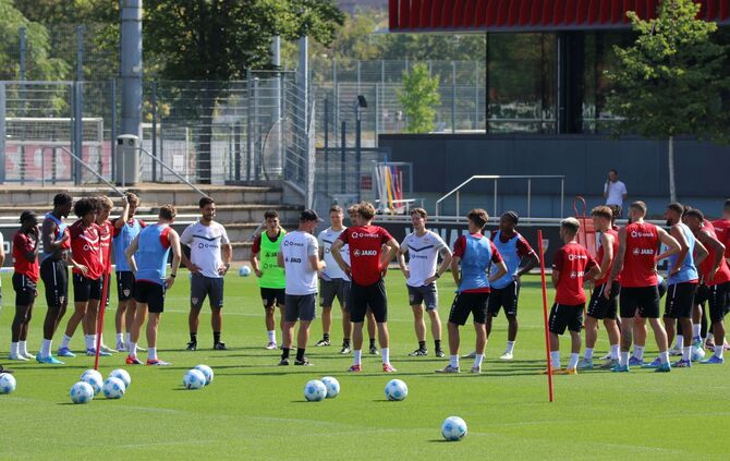 VfB-Training in der Länderspielpause
