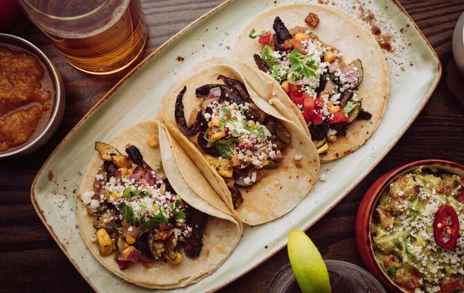 Symbolbild Tacos Mexikanisch Essen Tortilla