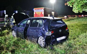 Unfall am frühen Freitagmorgen (06.09.) auf der B29.
