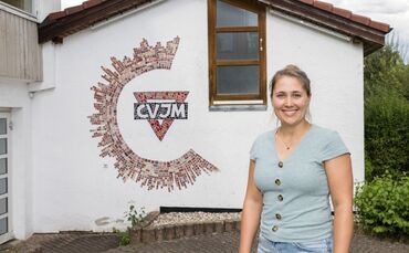 Kathrin Mildenberger, Jugendbeauftragte in Winnenden von der evangelischen Kirche, 13.08.2024.