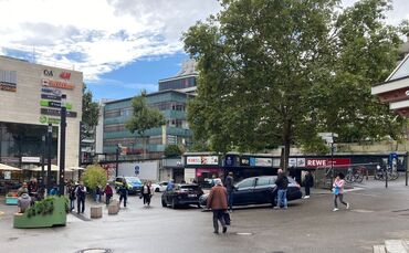 Polizei Einsatz Postplatz Waiblingen