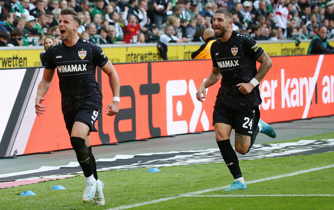 Fußball Borussia Mönchengladbach vs. VfB Stuttgart