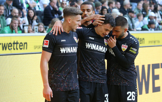Fußball Borussia Mönchengladbach vs. VfB Stuttgart