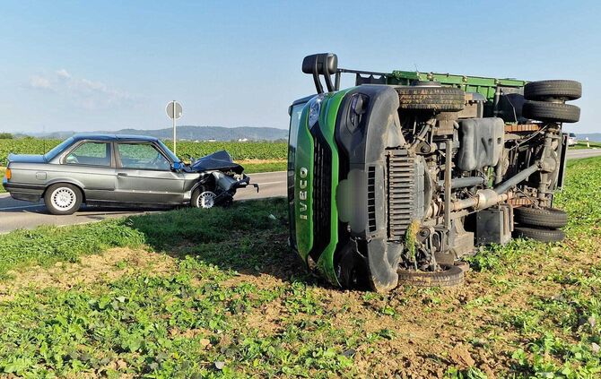 Unfall Weiler zum Stein/Affalterbach