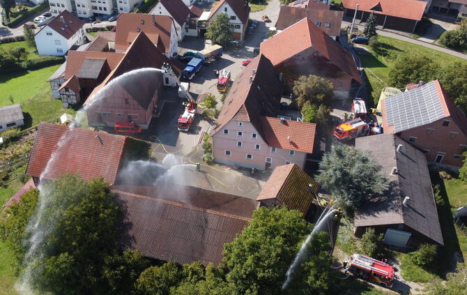 Feuerwehrübung