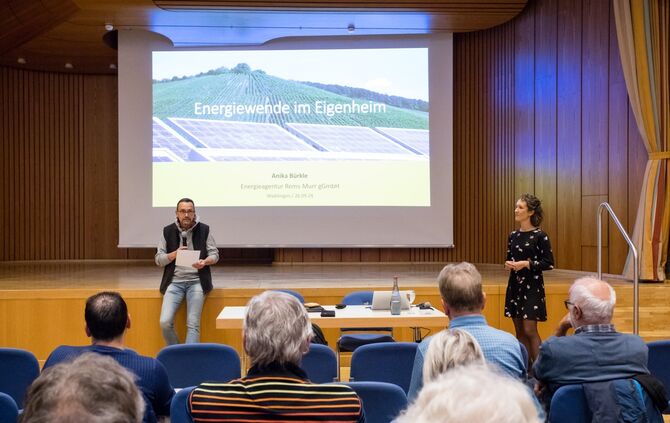 Vortrag „Energiewende im Eigenheim“, BüZe, Waiblingen, 26.09.2024.