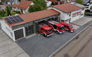 Das neue Gerätehaus der Feuerwehr Alfdorf wird eingeweiht