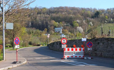 Fellbach Kappelberg Zufahrt