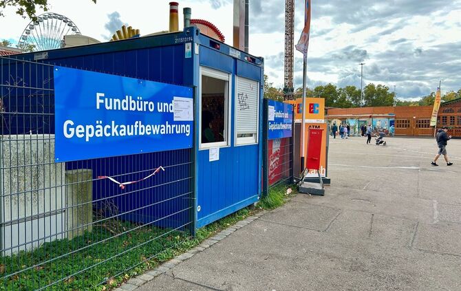 Fundbüro auf dem Cannstatter Wasen