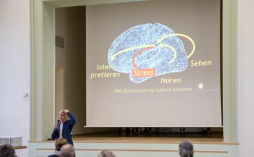 Vortrag zum Thema Stress am ZfP Winnenden, 10.10.2024.