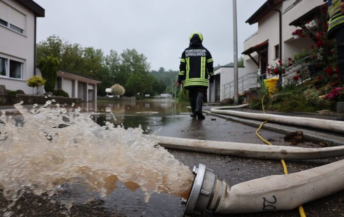 Birkmannsweiler Hochwasser